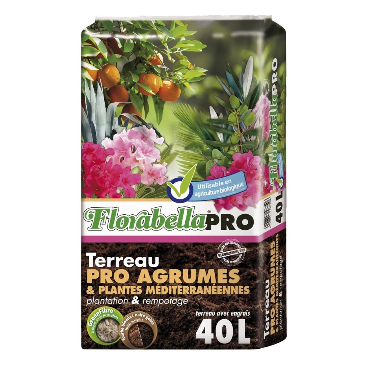 Terreau Klasmann Florabella Pro Agrumes Et Plantes M Diterran Ennes Uab