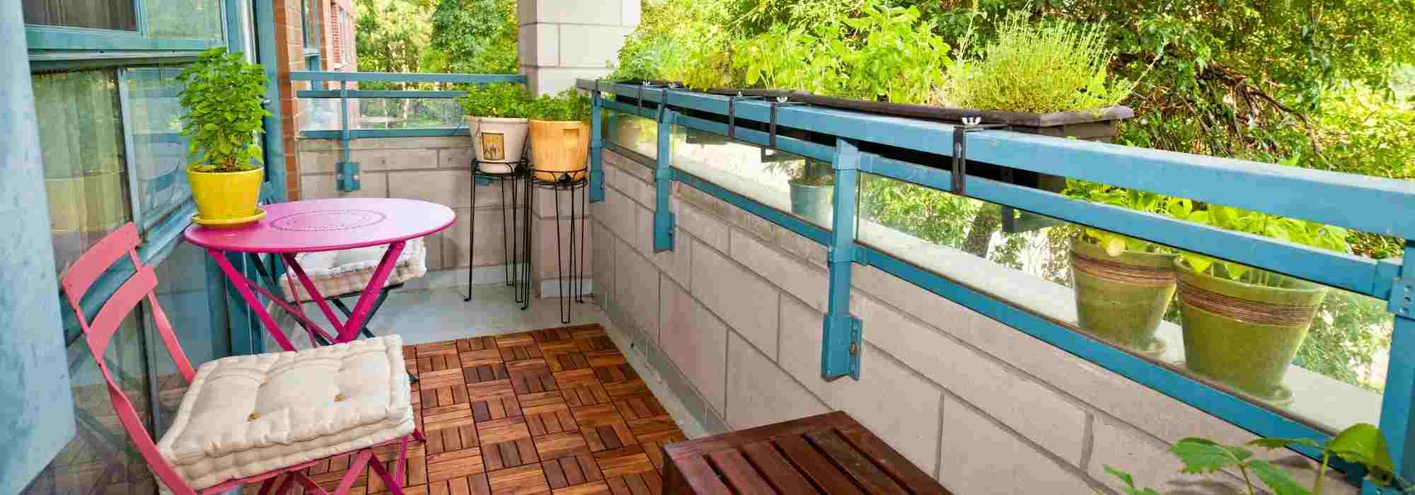 Comment aménager un petit balcon et l'optimiser ?