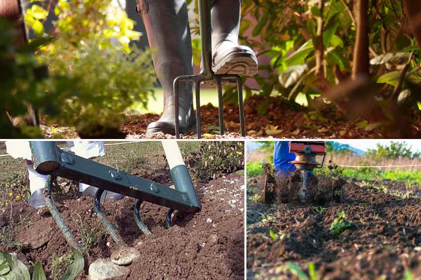 retourner terre friche pour potager