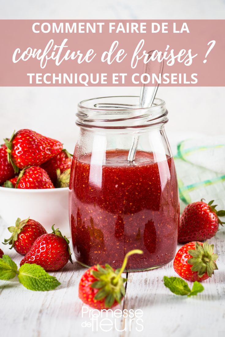 faire de la confiture de fraises maison