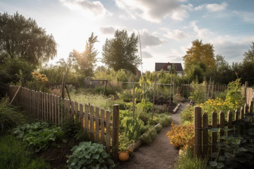 jardin et potager en perma