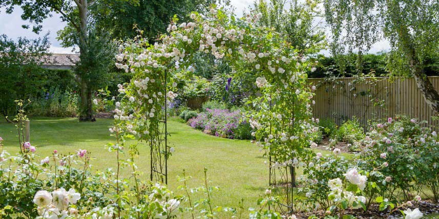 Créer un jardin de style romantique