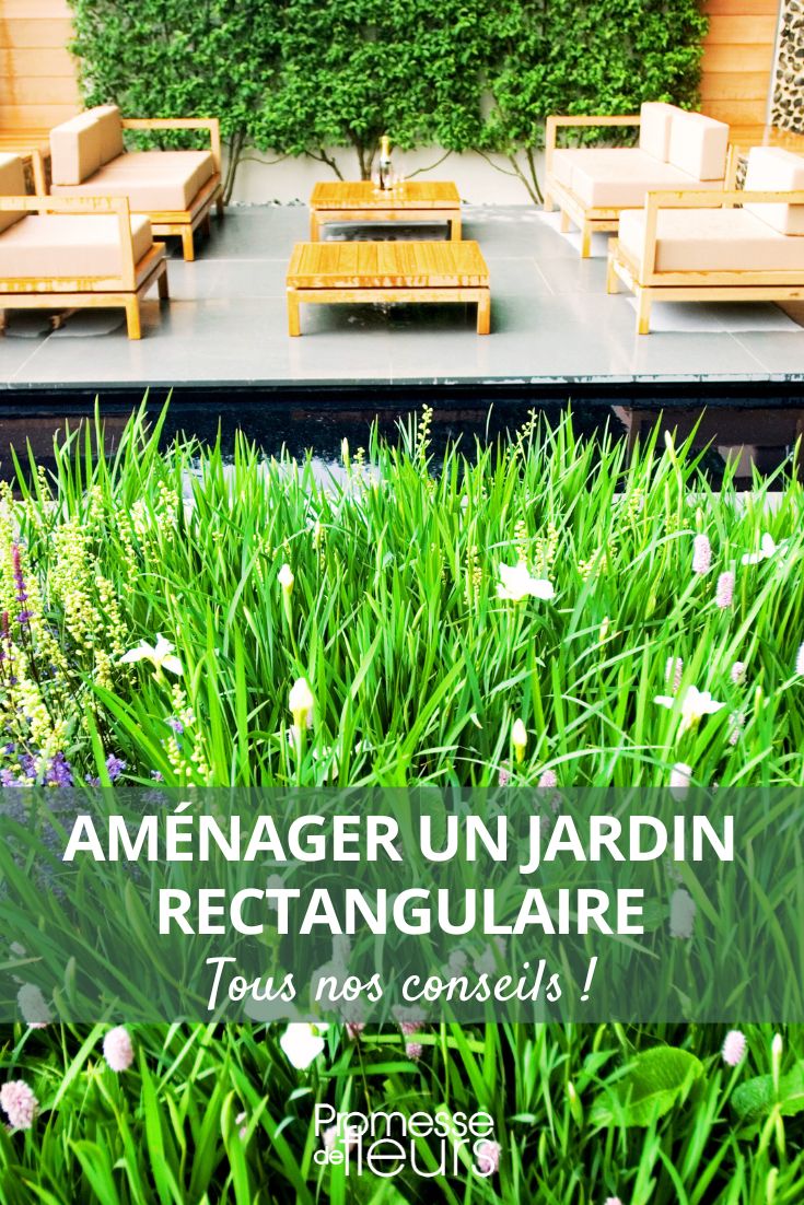 jardin rectangle