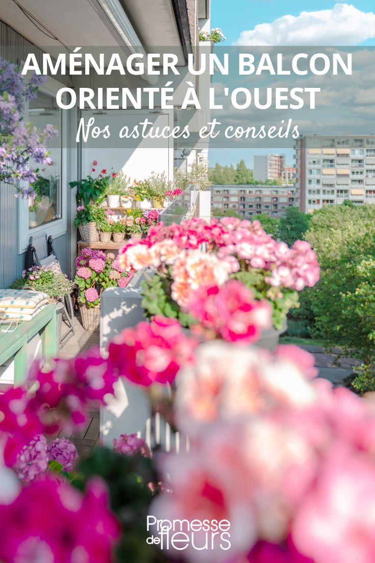 conseils pour balcon orienté à l'ouest