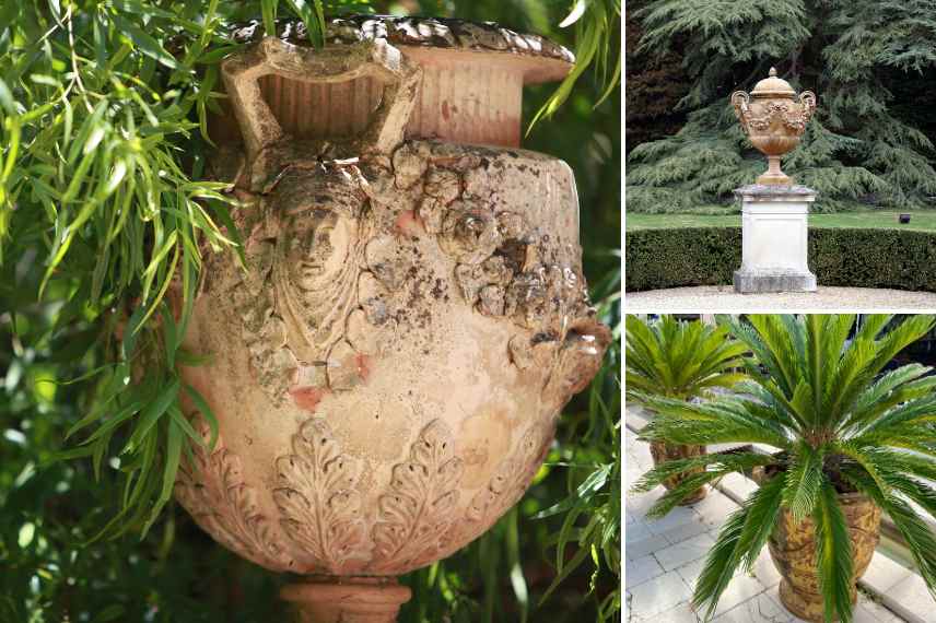 poteries pour jardins italiens classiques