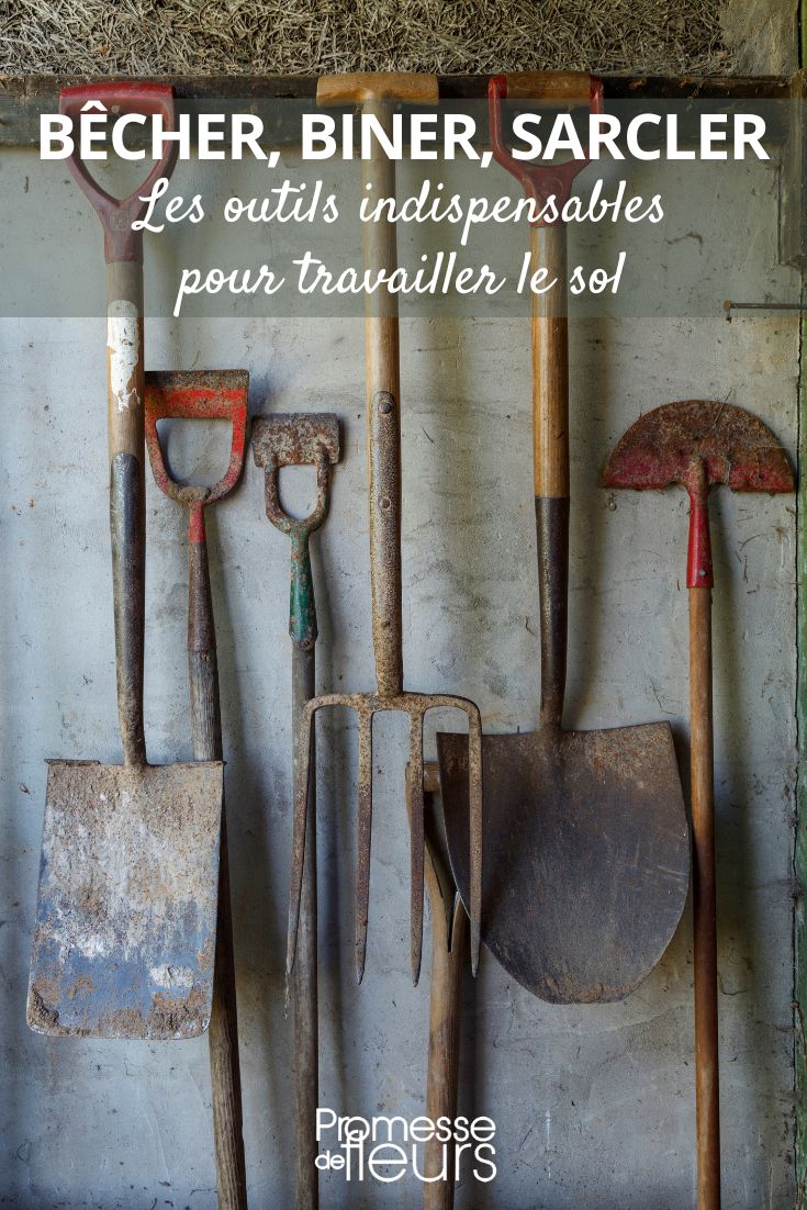 outils de jardinage