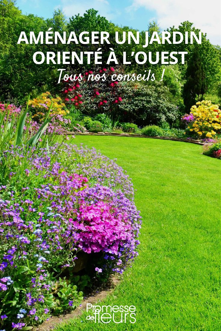 conseils pour un jardin orienté à l'ouest