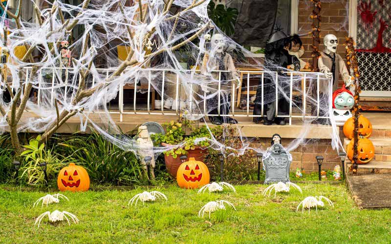 Decorer son jardin pour Halloween