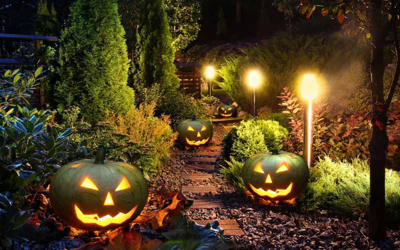 Decorer son jardin pour Halloween