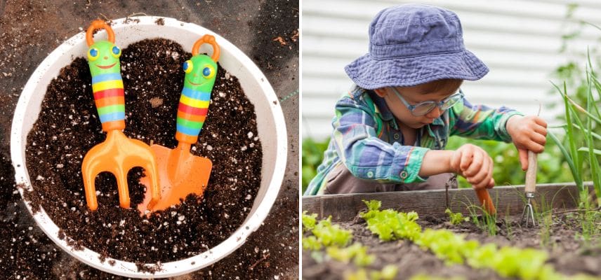 transplantoir et croc pour enfant