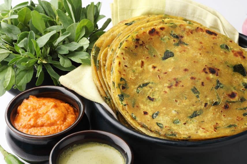 Methi paratha