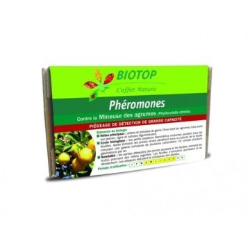 Phéromone Mineuse des agrumes Phyllocnistis citrella Biotop - 2 capsules