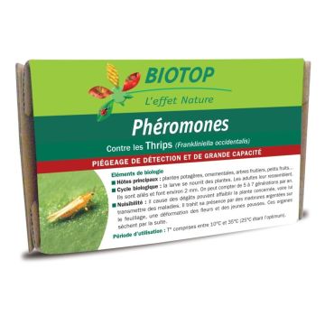 2 capsules phéromones anti mouche de l'olivier