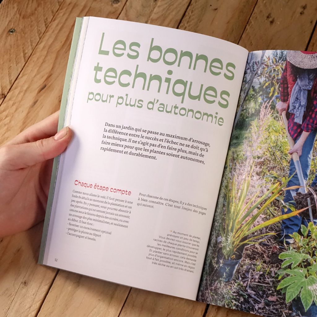 Pas d'eau au jardin, et alors ?