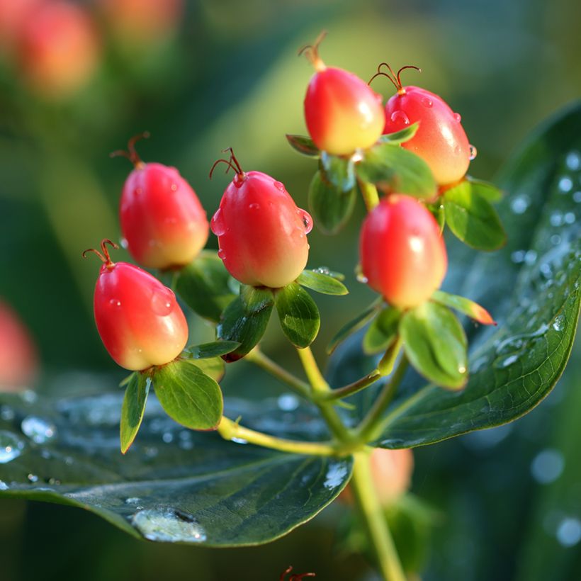 Hypericum inodorum Magical Red Flame - Millepertuis (Récolte)