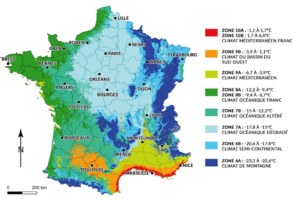 Carte de rusticité